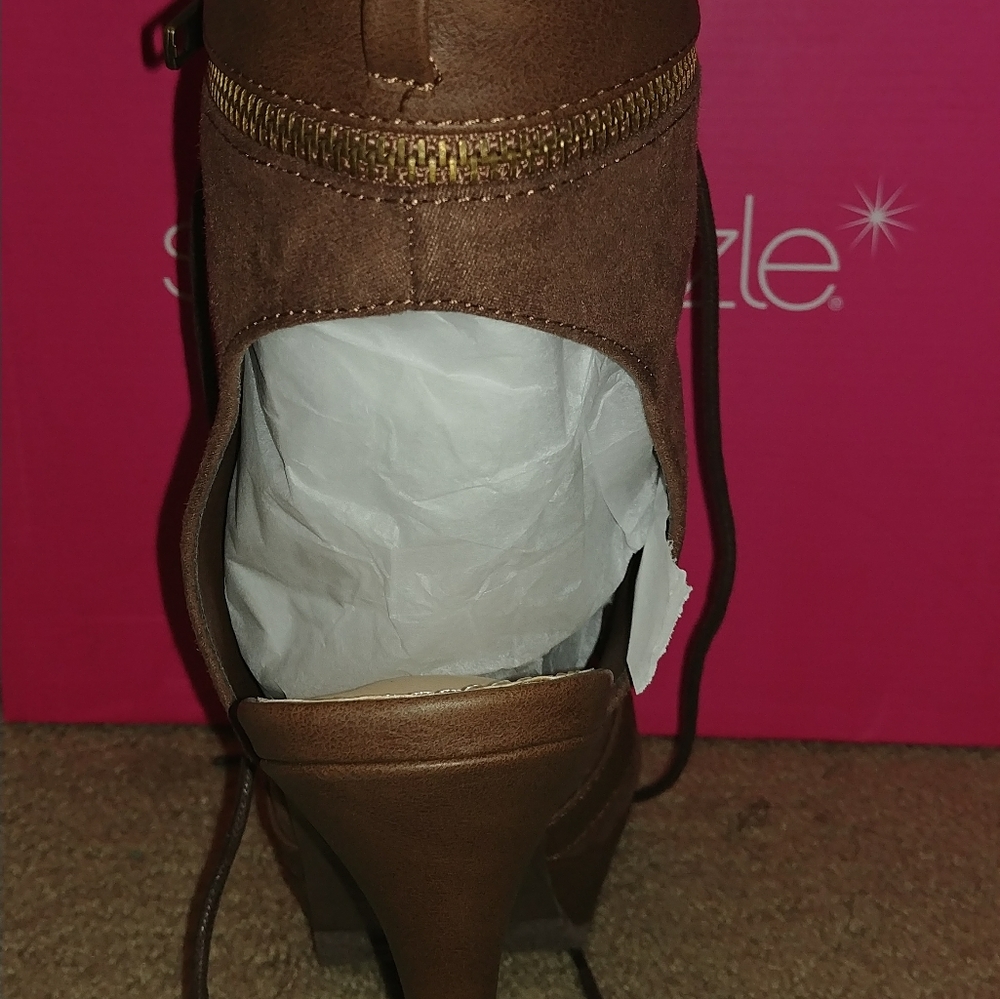 Heels shoes open toe
